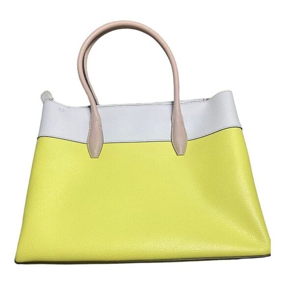 Kate Spade Eva Medium Top Zip Satchel Yellow - Picture 1 of 7